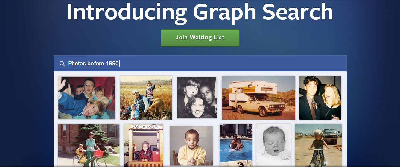 Facebook’s New Graph Search.